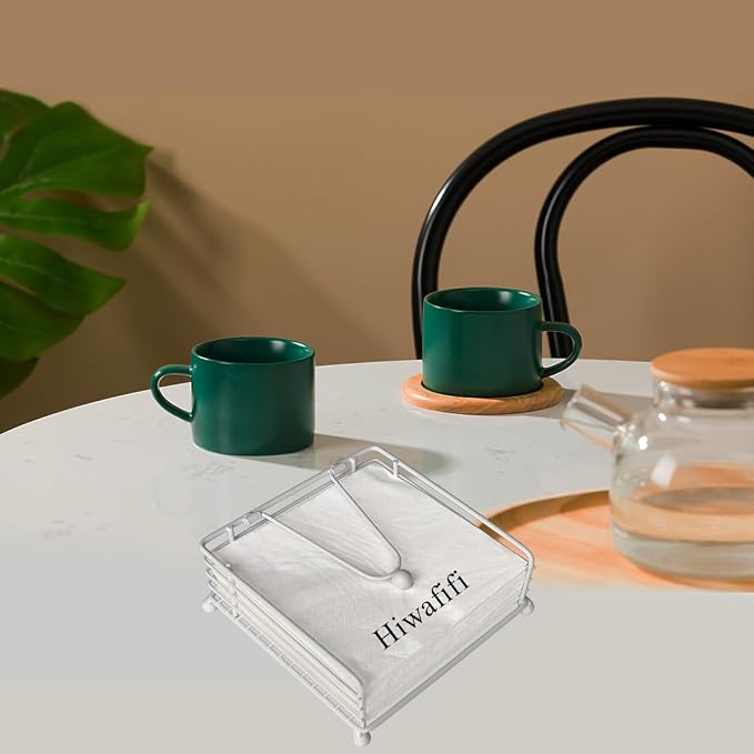 hiwafifi Napkin Holder for Table, Flat Napkin Dispenser - Image 5