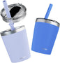 CUPKIN Kids Cup, The Original 8 oz Stackable Stainless Steel Kid Cups by CUPKIN