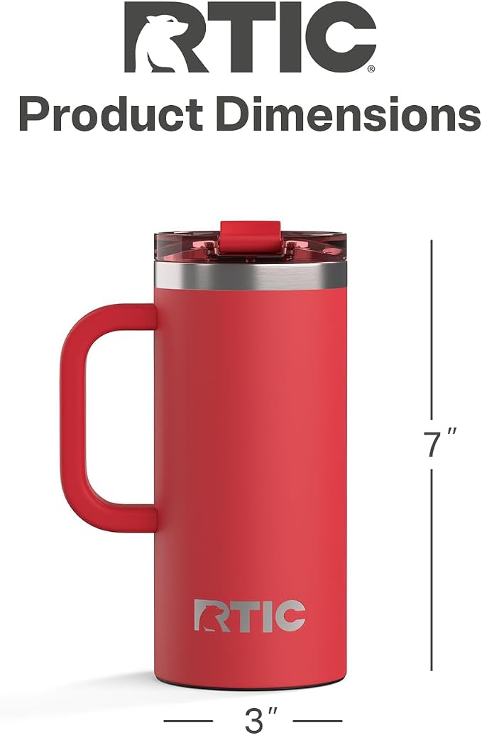RTIC 16oz Road Trip Travel Mug - Image 4