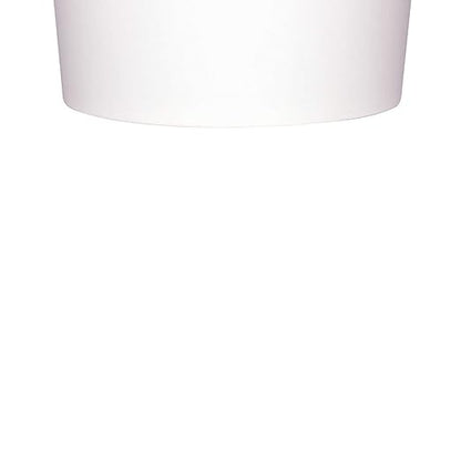 Karat [24oz - 600 ct] Paper Soup Bowls for Hot/ Cold Food - Ideal for Soup, NoodIes, Pasta and Snacks - White (C-KDP24W)