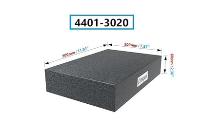 HHIP 4401-3020 11.81 X 7.87 X 2.36 Grade A Granite Surface Plate