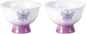 KAMMAK Tea Cup, 1.3oz Mini Porcelain Tea Cups Set of 2, Ceramic Teacups by KAMMAK