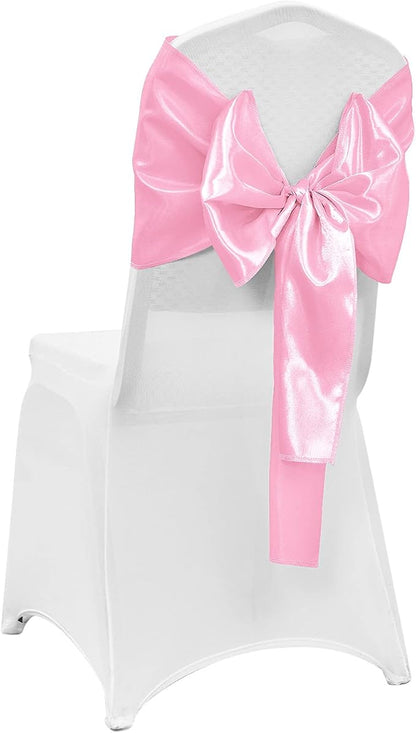 4-Pack Pink Satin Table Runner 12 x 108 Inch Long Bright and Smooth Silk Fabric - Image 6