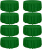 8 Pack Round Tablecloth 120 Inch Cloth Green Table Cloth for Round Tables, Washable Polyester Tablecloth Stain and Wrinkle Resistant Decorative Table Cover for Wedding Party Dining Banquet