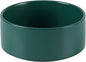 Ceramic 6.1inch Non-Slip Dog Food and Water Bowl for Small & Medium Breed Dogs,Pet Bowl for Replacement, Protects Cervical Spine (Green)