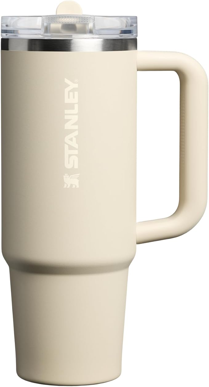 STANLEY Quencher ProTour Flipstraw Tumbler, 30 oz, Toasted Almond | Built-In by Unknown