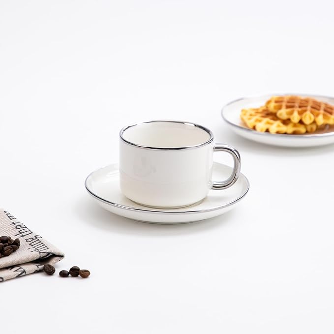 Agyiuns Tea Cups and Saucers - Image 6