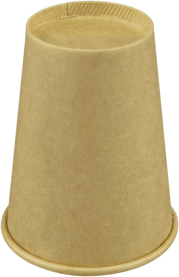 Karat 8 oz Coffee Cups, Kraft Disposable Paper Hot Cups, 1000ct | C-K508K - Image 9