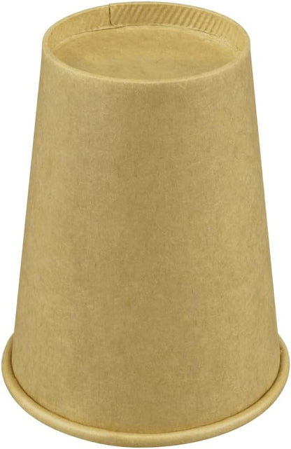 Karat 8 oz Coffee Cups, Kraft Disposable Paper Hot Cups, 1000ct | C-K508K - Image 9