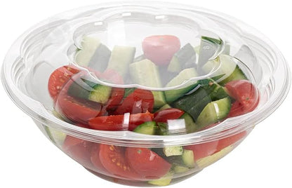 Disposable Plastic Salad Bowls - Image 2