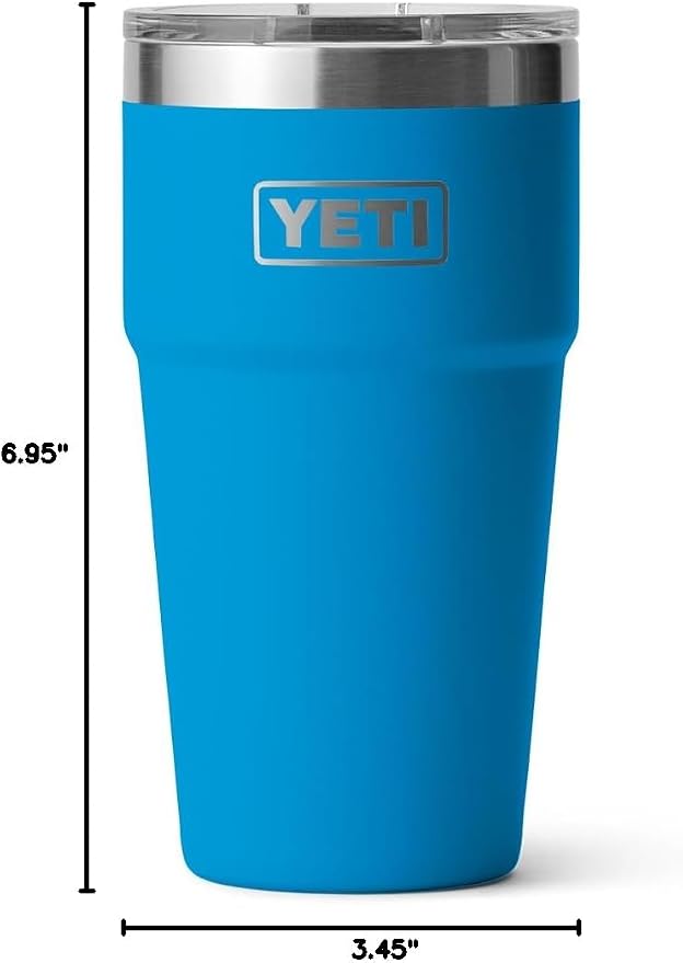 YETI Rambler 20 oz Stackable Tumbler, Stainless Steel, Vacuum Insulated - Image 9