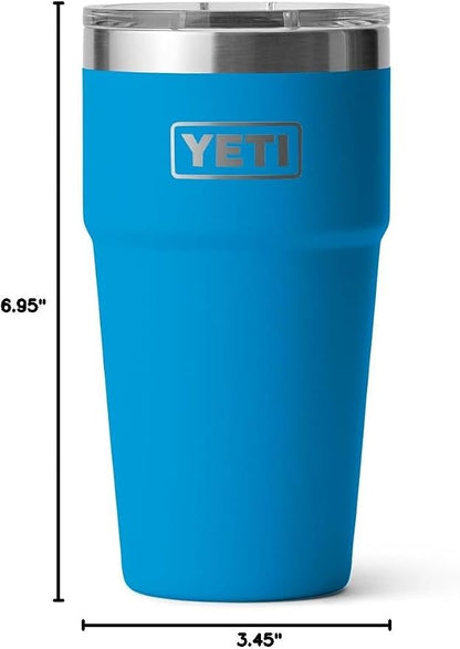 YETI Rambler 20 oz Stackable Tumbler, Stainless Steel, Vacuum Insulated - Image 9