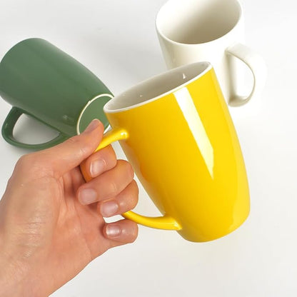 homEdge Porcelain Mug Set, 16 Ounces Cup - Image 2