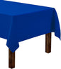 Gee Di Moda Rectangle Tablecloth - 60 x 102 Inch Royal Blue Table Cloth for 6 Foot Rectangle Tables - Heavy Duty Washable Fabric - for Holiday Party, Dinner, Weddings, Baby Shower & Events
