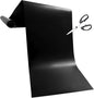 Large Roll-Up Oven Liners – 17” x 75” Non-Stick, Reusable Heavy Duty Mats for Oven Bottom, Toaster & Oven Types – BPA & PFOA Free Kitchen Accessory (Black)