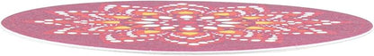 Restaurantware Paper Bar Coasters 48 Count 3.5 Inch Super Absorbent Beverage Coasters Pulpboard Assorted Design Drinkware Coasters Durable Paper Round Assorted