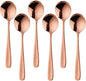 Buyer Star Bouillon Spoon Sets, 7-Inch Round Soup Spoons, Stainless Steel by BuyerStar