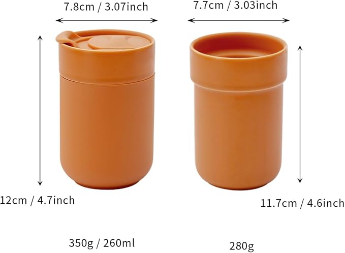 Single‑Wall Ceramic Travel Mug - Image 2