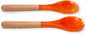 Salad Servers, Resin Salad Tongs, Long Handle Salad Server Set by Divit+Shilp