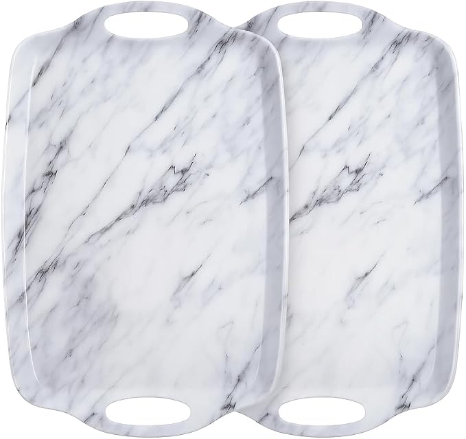TP Melamine Serving Trays with Handles, 17” x 12”, Serving platters - Image 7