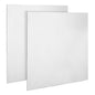 2 Pack 14 Gauge Sheet Metal 12x12 Stainless Steel Sheets 2mm Cold Rolled Steel Plate Weldable Metal Panels for DIY Craft Projects, Industrial, Professional