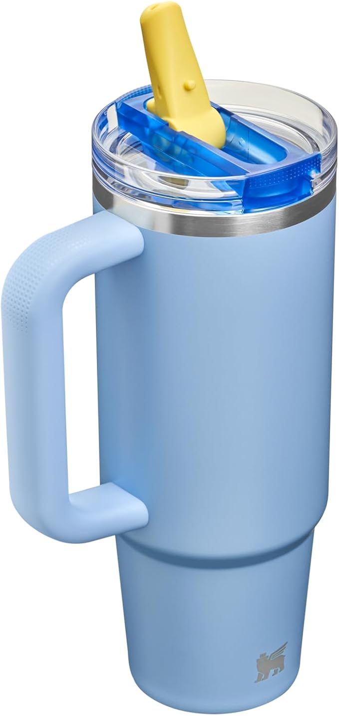 STANLEY Quencher ProTour Flipstraw Tumbler, 30 oz, Cornflower Admiral Blue | - Image 3