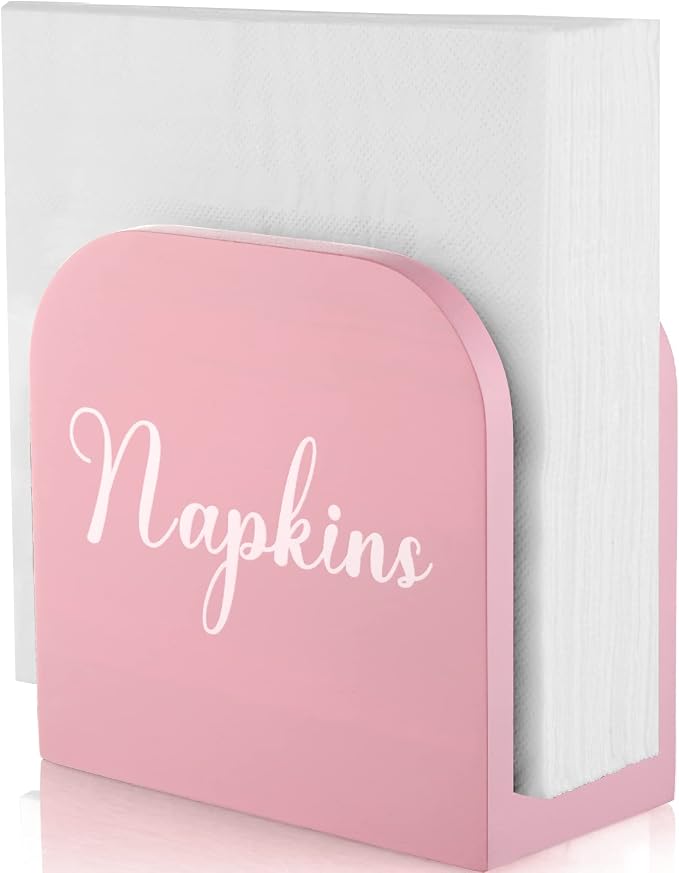 ALELION Pink Napkin Holder for Table by ALELION
