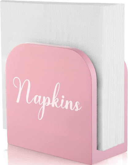 ALELION Pink Napkin Holder for Table by ALELION