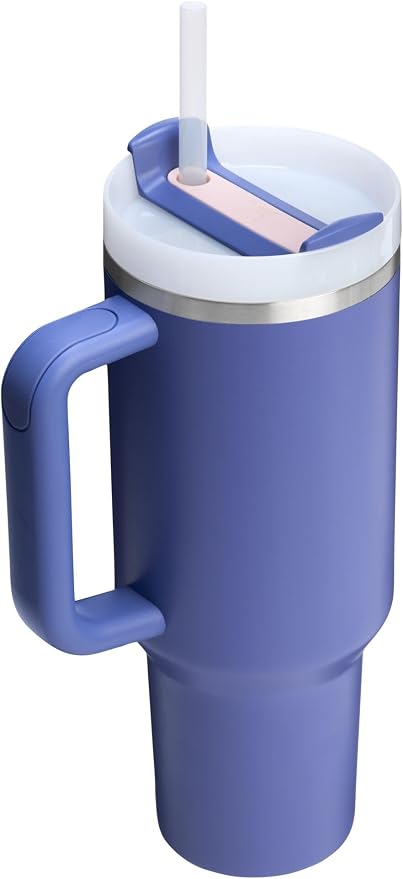 STANLEY Quencher H2.0 Flow State Tumbler, 40 oz, Lupine | Handle and Straw | - Image 3