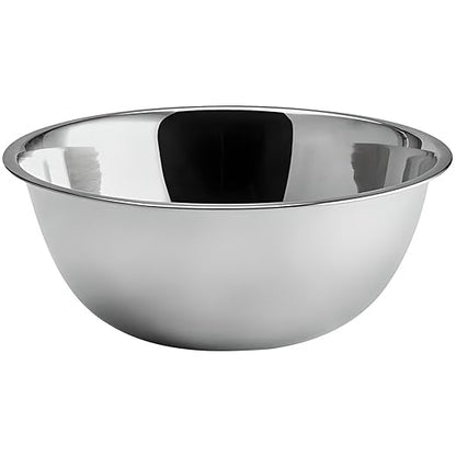 OCS Parts 5 Quart Mixing Bowl | 11.25-Inch Stainless Steel Professional Grade Flat Base Mixing Bowls for Home and Commercial Kitchens | Dishwasher Safe