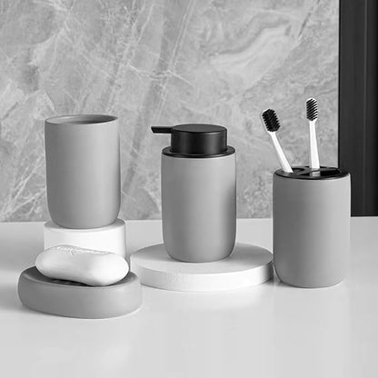 Japanese Simple Black and White Style, handleless Ceramic Mug, Toothbrush Holder - Image 3