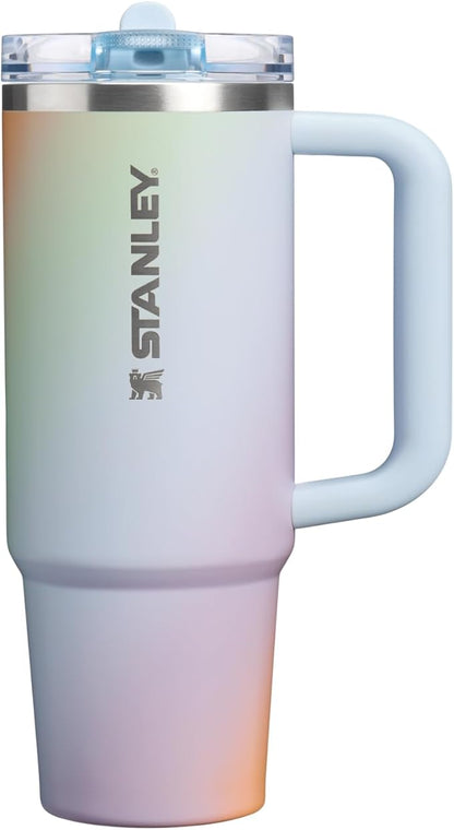 STANLEY Quencher ProTour Flipstraw Tumbler, 30 oz, Sunrise Spiral | Built-In by Unknown