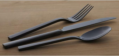 Oneida Chefs Table Midnight Matte 20-Piece Silverware Set - Image 5