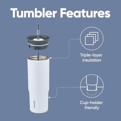 Owala Stainless Steel Triple Layer Insulated Travel Tumbler - Image 2
