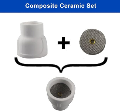 #12 Ceramic White TIG Welding Cup - Image 5