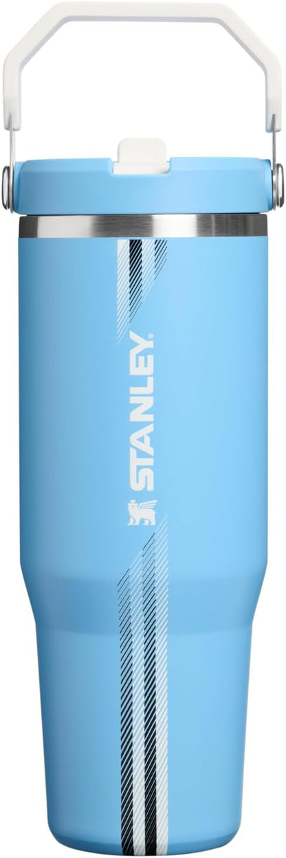 STANLEY IceFlow 2.0 Flip Straw Tumbler, 30 oz, Team Light Blue White | Easy by Unknown