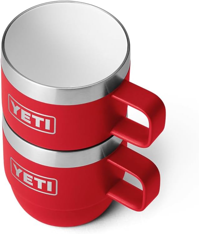 YETI Rambler 6 oz Stackable Mug, Stainless Steel, Vacuum Insulated - Image 7