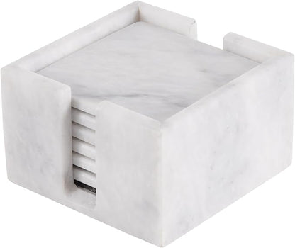 Radicaln Square Marble Coasters Set of 6 by RADICALn
