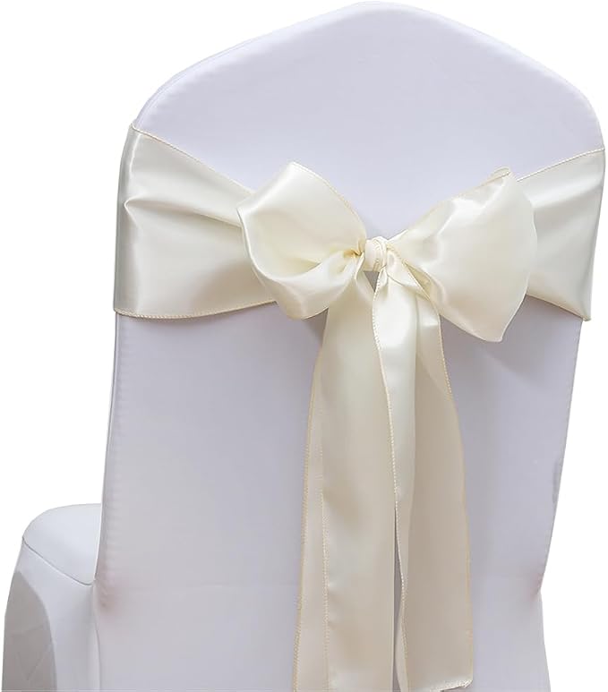 Satin Ivory Table Runner 12 x 108 Inches Pack of 10 Long Table Runner - Image 6