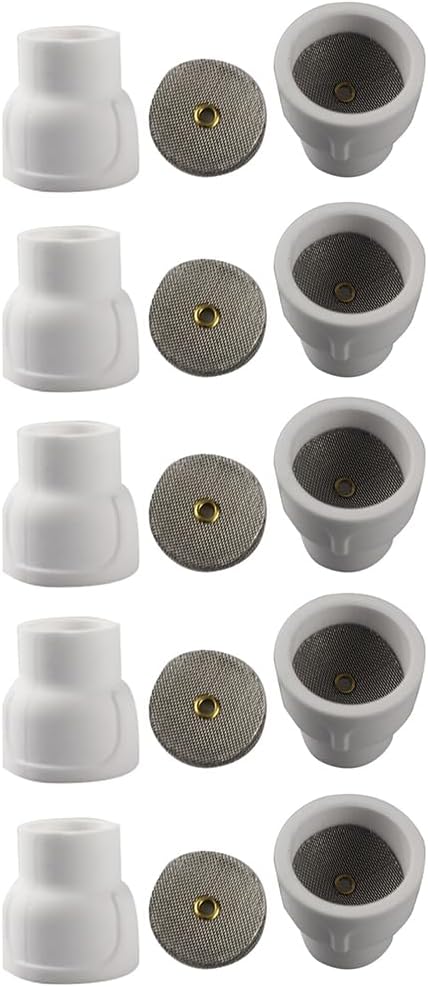 #12 Ceramic White TIG Welding Cup by Vaphy