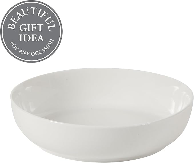 Gibson Home Zen Buffet Pasta Bowls Set of 6, 41oz Porcelain Salad Bowls and - Image 4