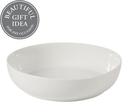 Gibson Home Zen Buffet Pasta Bowls Set of 6, 41oz Porcelain Salad Bowls and - Image 4