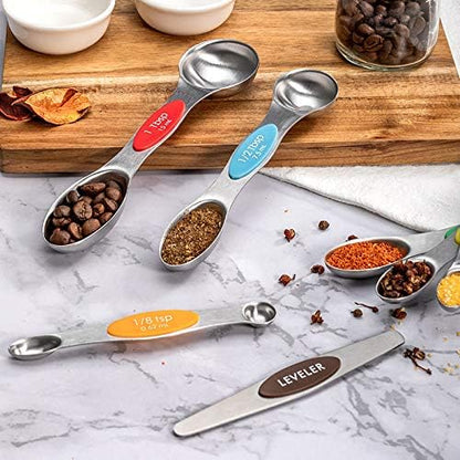 19-Piece Magnetic Measuring Cups and Spoons Set - Image 5