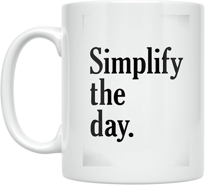 Minimalist Coffee Mug by Unknown