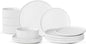 12 Piece Ceramic Plates and Bowls Sets by Shrynxal
