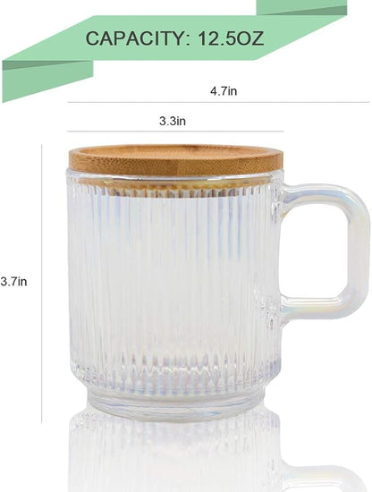 Lysenn Iridescent Glass Mug - Image 6