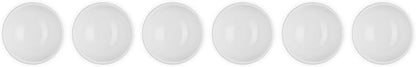 Le Creuset Set Of 6 Vancouver Pinch Bowls 2 Oz White