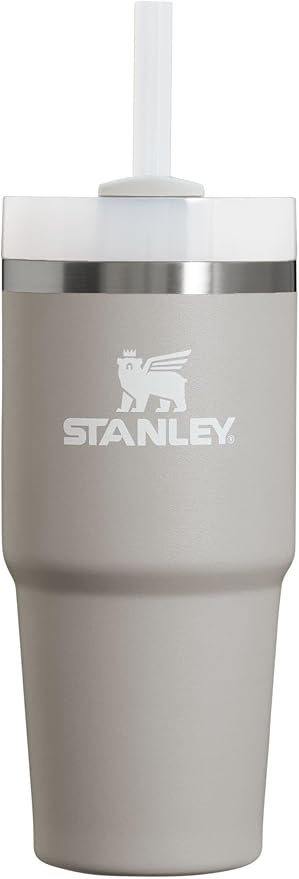STANLEY Quencher H2.0 Flow State Tumbler, 14 oz, Ash | Handle and Straw | by Unknown