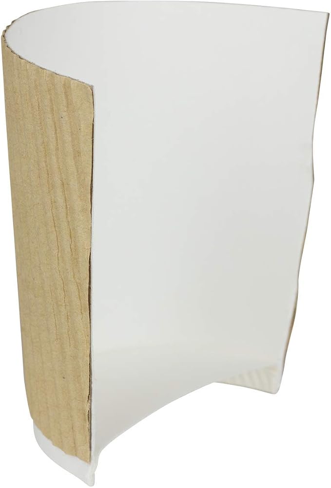 Karat Coffee Hot Cups 4oz Kraft Small Ripple Disposable Paper Cups, Picnic or - Image 5