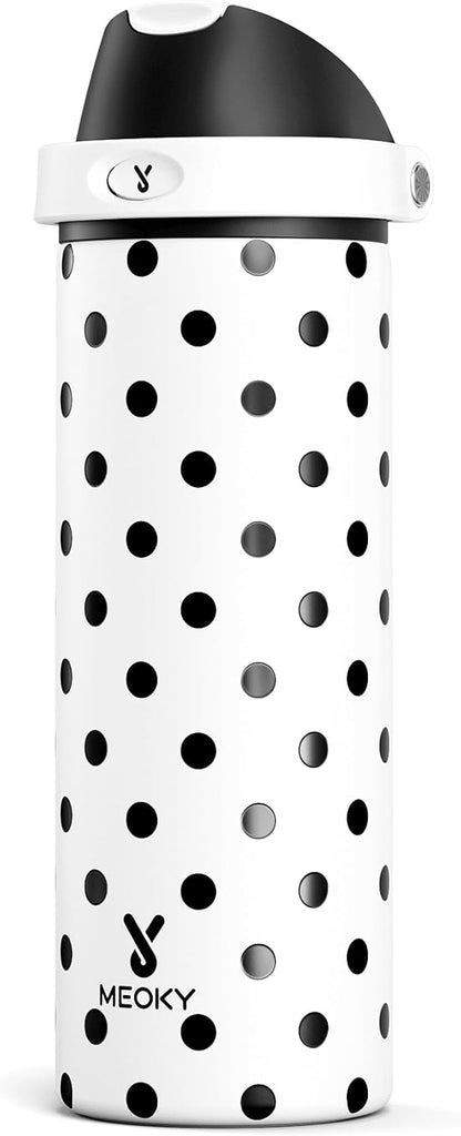 24 oz Insulated Water Bottle by MEOKY